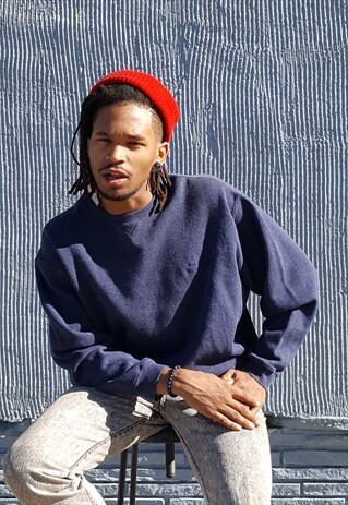 90S CLASSIC SPORTSWEAR HEATHER BLUE SWEATSHIRT MEDIUM