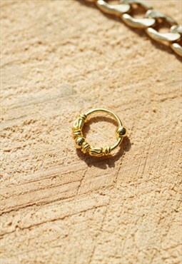 Individual Gold Bali Nose Ring