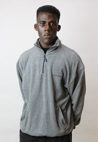 VINTAGE CHAPS RALPH LAUREN 1/4 ZIP FLEECE
