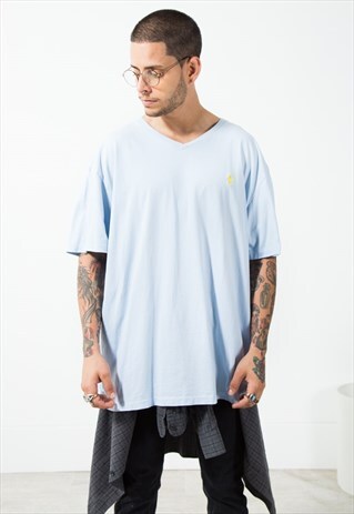 VINTAGE 90S POLO RALPH LAUREN SPORT T-SHIRT / S5055