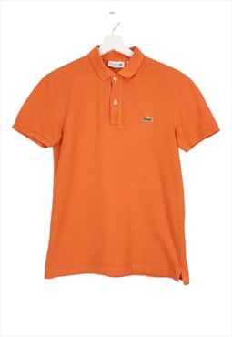 Vintage Lacoste Polo Shirt in orange S