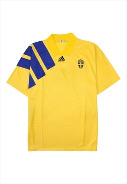 Vintage Adidas Sweden 1992/94 football shirt jersey