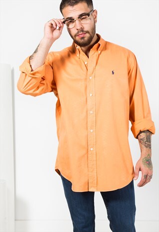 VINTAGE 80S POLO RALPH LAUREN SHIRT / 0080 / 701-4