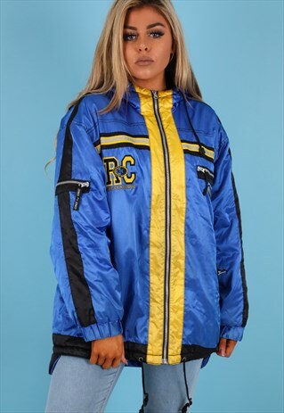 VINTAGE SKI JACKET IN MULTI NJ503