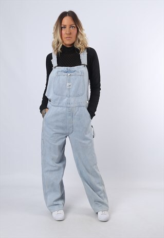 LEE DUNGAREES BLUE JEANS VINTAGE DENIM 90'S UK 12 (GK2N)