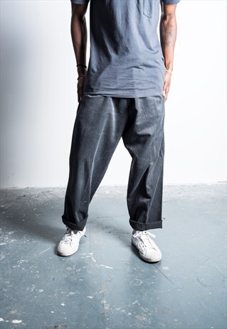 DOCKERS VINTAGE 1980S GREY TROUSERS