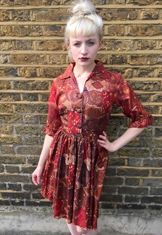 1970'S A LINE DRESS