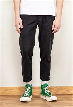 Vintage 00's Carhartt WIP Taylor Pants in Black