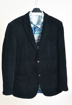 Vintage 00s corduroy blazer jacket in black