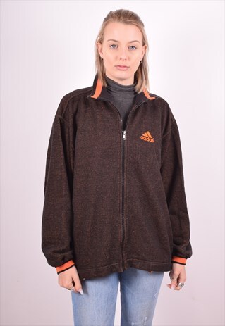 ADIDAS WOMENS VINTAGE TRACKSUIT TOP JACKET XL MULTI 90S