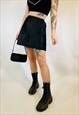 Vintage 90s Y2K Mini Satin Grunge Chic Slip Skirt