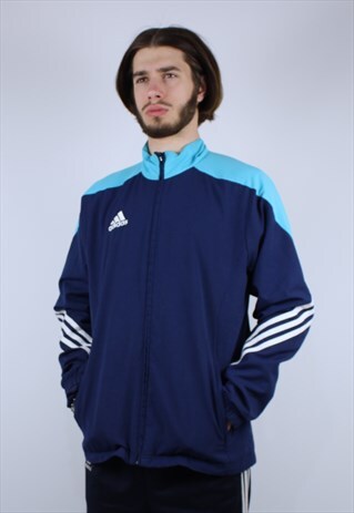 ADIDAS VINTAGE TRACKSUIT TOP MEN RARE SAMPLE