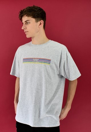 G&G UNISEX HEATHER LINO TEE