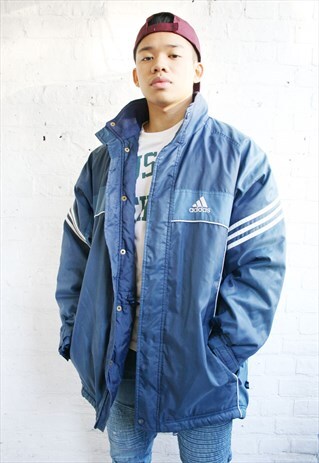 PADDED SPORTS JACKET/PUFFER COAT (1990'S/MEN'S)