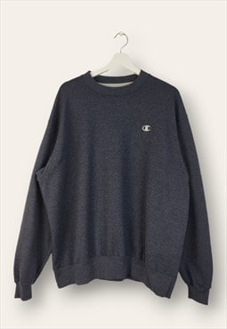 Vintage Champion Sweatshirt Basic in Blue XL