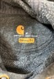 CARHARTT HOODIE PULLOVER WITH EMBROIDERED GRAPHIC LOGO