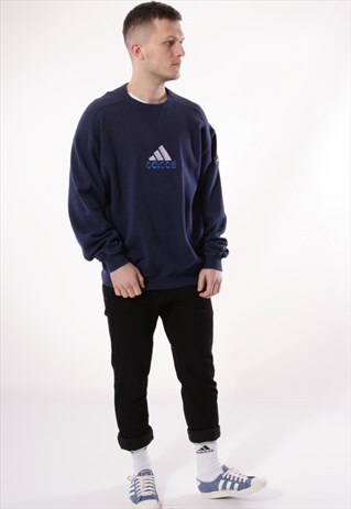 VINTAGE VTG RARE ADIDAS BIG LOGO OVERSIZED SWEATSHIRT 12990