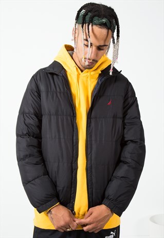 UNIQUE VINTAGE NAUTICA PUFFER JACKET / S2140