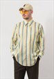 Vintage 70's Arrow Collar shirt striped dagger long sleeve