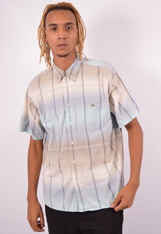 VINTAGE LACOSTE SHIRT CHECK MULTI
