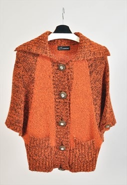 Vintage 00s cardigan in orange