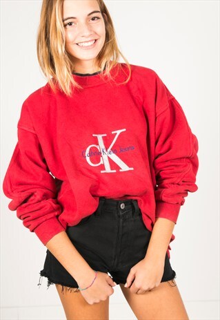 VINTAGE 90S CALVIN KLEIN SWEATSHIRT/ R174