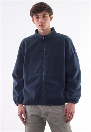 VINTAGE NIKE ACG FULL ZIP JACKET BLUE GREY