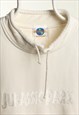 UNIVERSAL STUDIOS VINTAGE STAND COLLAR SWEATSHIRT WHITE