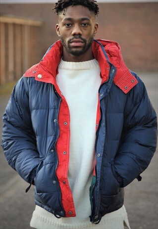 RETRO // EARLY 90'S // REVERSIBLE PUFFER COAT