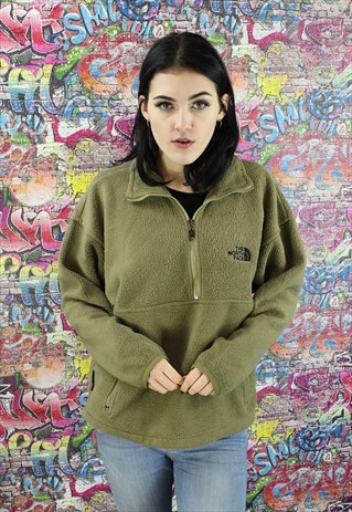 THE NORTH FACE VINTAGE THE NORTH FACE FLEECE JACKET. UNISEX