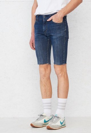 VINTAGE RETRO BLUE LEVI'S 510 FIT DENIM SHORTS