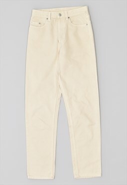 Vintage 90's Benetton High Waist Trousers Beige