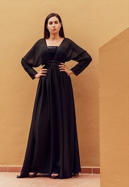 Ghotic style evening dress