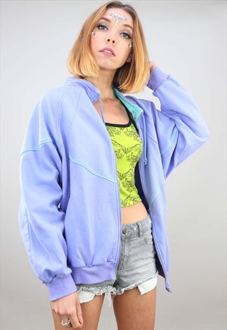 VINTAGE OVERSIZED TRACK TOP