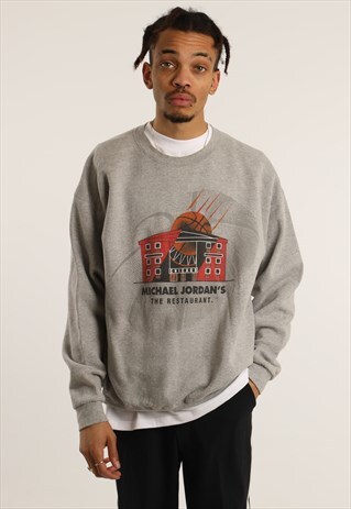 VINTAGE NIKE PRINT SWEATSHIRT