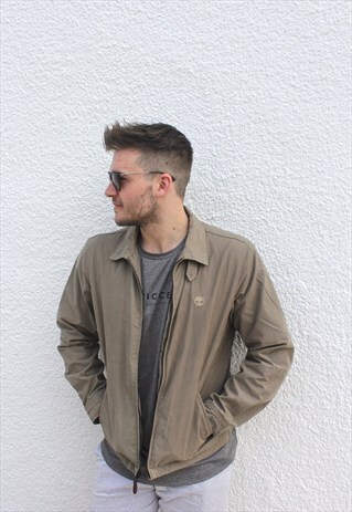 BROWN HARRINGTON JACKET