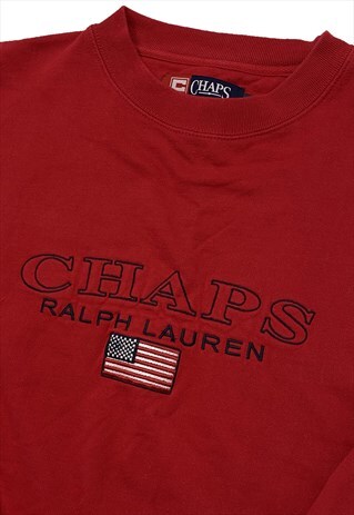 vintage ralph lauren chaps sweatshirt
