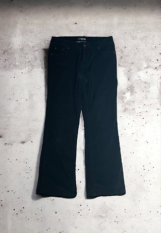 Vintage Y2K Black John Rocha Velvet Jeans