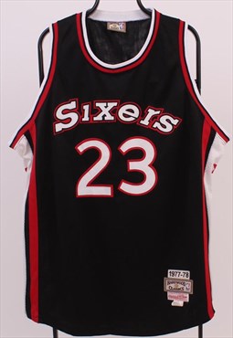 Hardwood Classic Sixers Kobe Bryant basketball jersey 1977