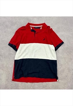 Nautica Polo Shirt Men's L