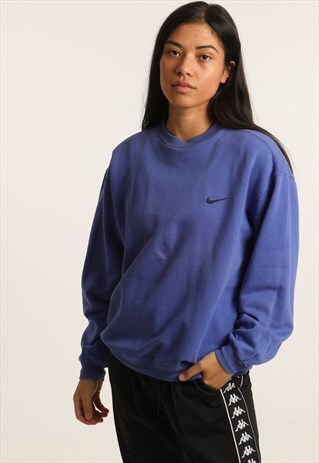 VINTAGE NIKE EMBROIDERED LOGO SWEATSHIRT