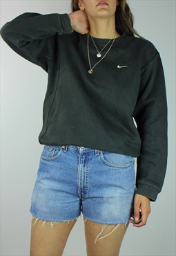 white nike tick jumper