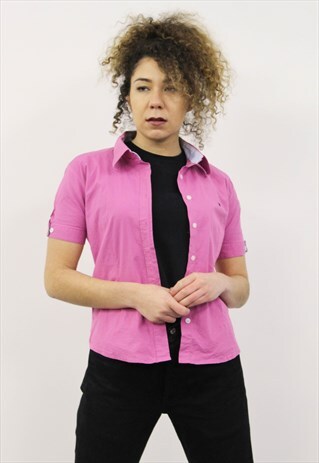 VINTAGE PINK TOMMY HILFIGER SHIRT