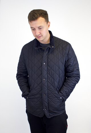 VINTAGE BARBOUR QUILTED JACKET.