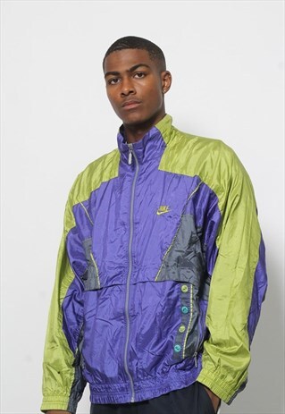 VINTAGE NIKE LOGO SHELL TRACK JACKET