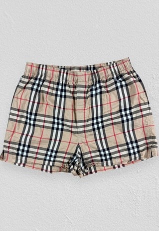 Burberry Body Nova Check Shorts Loungewear Mens Medium