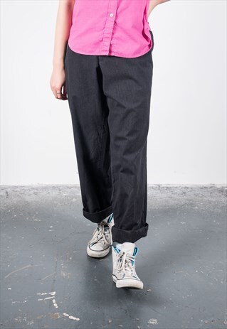 DOCKERS VINTAGE 1980S GREY TROUSERS