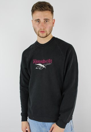 REEBOK BIG LOGO VINTAGE SPORTS SWEATSHIRT