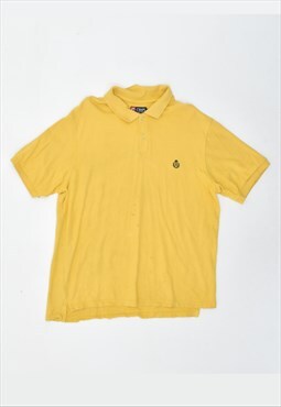 Vintage 90's Chaps Ralph Lauren Polo Shirt Yellow