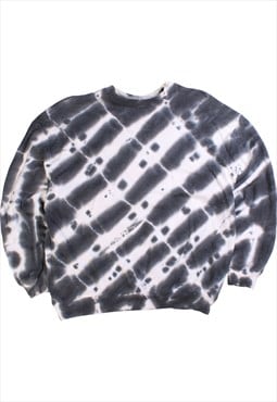 Vintage 90's Gildan Sweatshirt Tie Dye Heavyweight Crewneck